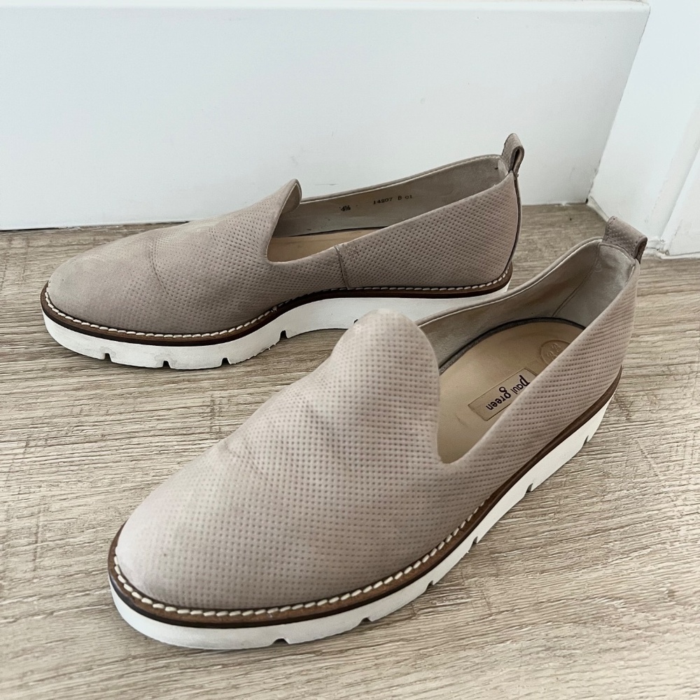 Paul Green | Women’s Dotted Loafers | Size 7 | Tan/Taupe Color - Picture 4 of 9